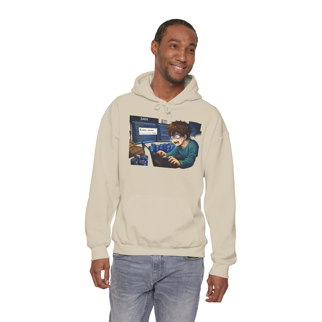 Missing Semicolon 3AM Programmer Hoodie - Developer Humor Gift