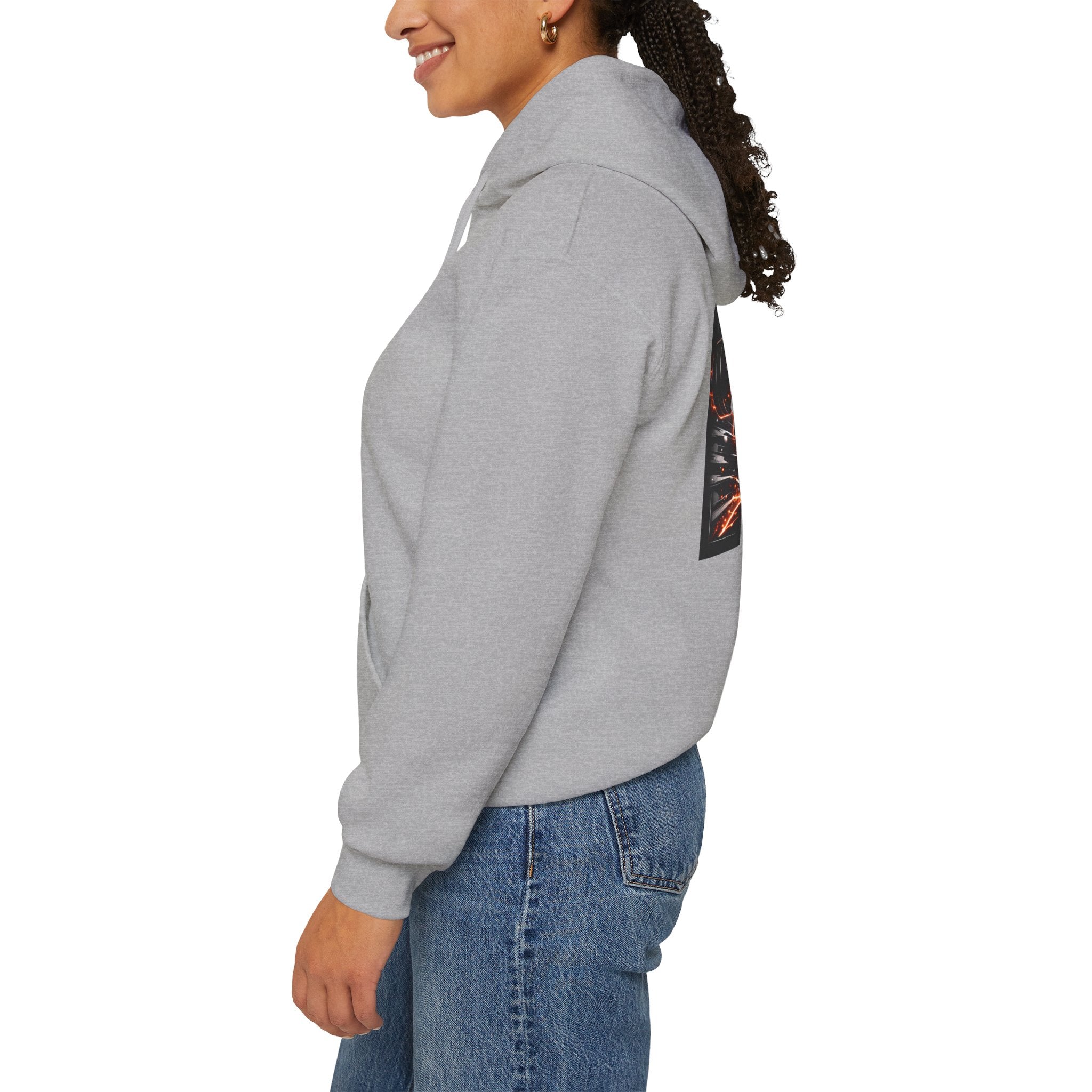 Main Character Energy Chest Day Women’s Hoodie - Anime Gym Fitness Apparel