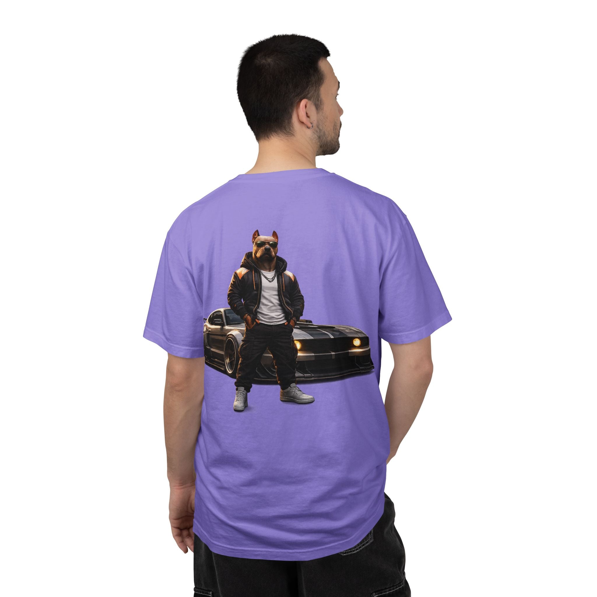 Cool Pitbull Streetwear Custom Widebody Car Streetwear T‑Shirt