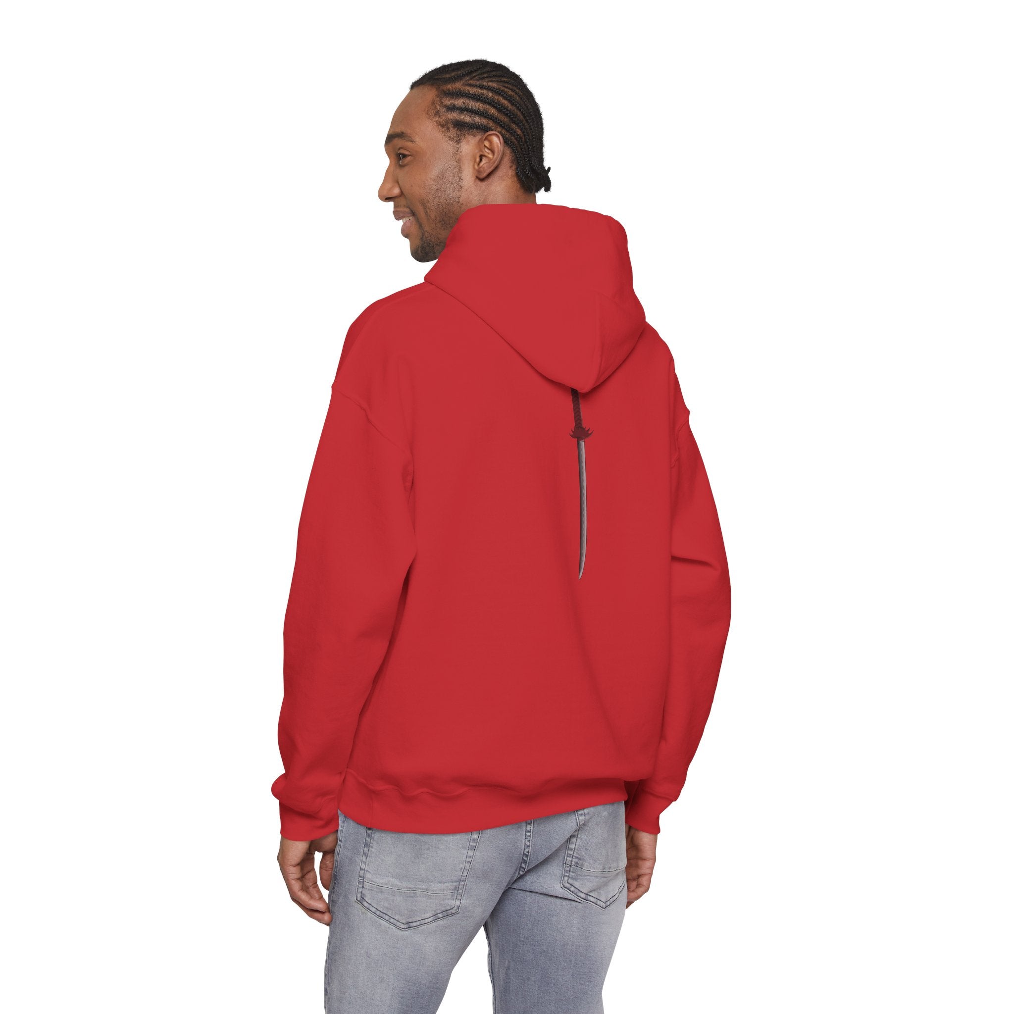 Samurai Katana Sword Hoodie — Japanese Warrior Martial Arts Graphic