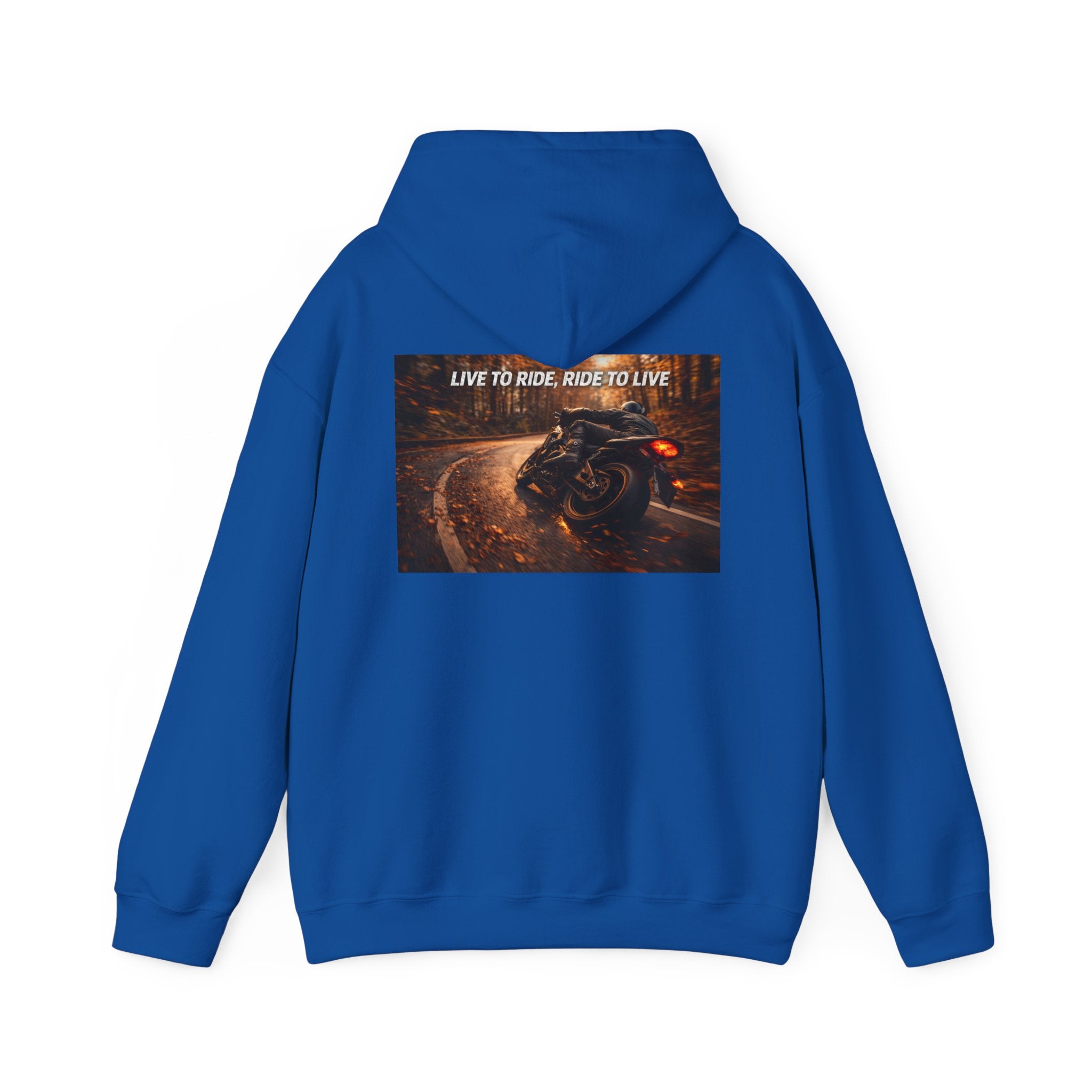 Live To Ride, Ride To Live Hoodie – Autumn Motorcycle Rider Sweatshirt