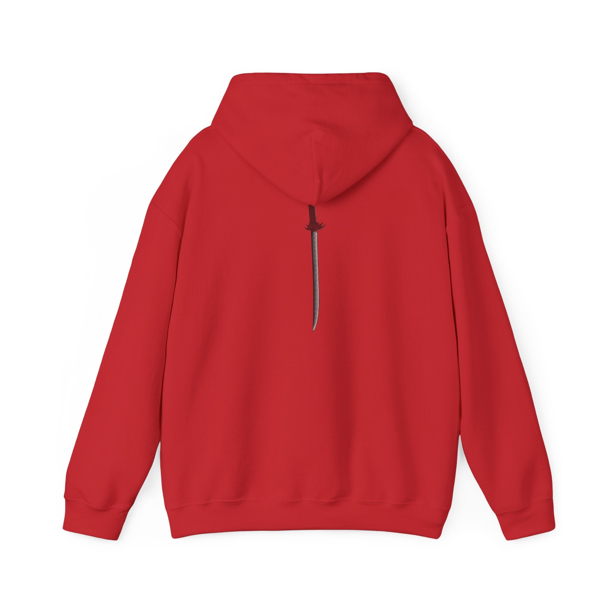 Samurai Katana Sword Hoodie — Japanese Warrior Martial Arts Graphic